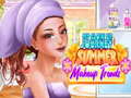 ເກມ My Glow Up Journey Summer Makeup Trends