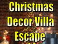 ເກມ Christmas Decor Villa Escape