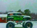 ເກມ Winter Monster Truck Puzzles