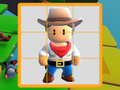 ເກມ Stumble Boys Sliding Puzzle