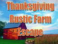 ເກມ Thanksgiving Rustic Farm Escape