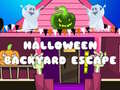ເກມ Halloween Backyard Escape