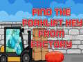 ເກມ Find The Forklift Key From Factory 