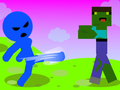ເກມ Stickman Zombie Escape