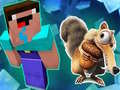 ເກມ Noob Parkour: Snow Age