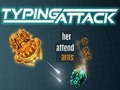 ເກມ Typing Attack