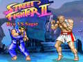 ເກມ Street Fighter II Ryu vs Sagat