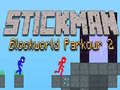 ເກມ Stickman Blockworld Parkour 2