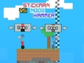 ເກມ Stickman vs Noob Hammer