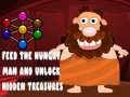 ເກມ Feed the hungry man and unlock hidden treasures