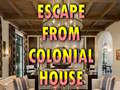 ເກມ Escape From Colonial House