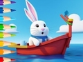 ເກມ Coloring Book: Sailing Rabbit