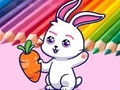 ເກມ Coloring Book: Rabbit Pull Up Carrot