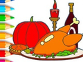 ເກມ Coloring Book: Thanksgiving Day