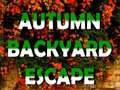 ເກມ Autumn Backyard Escape 