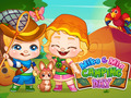 ເກມ Mike & Mia Camping Day