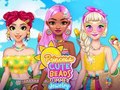 ເກມ Princess Cute Beads Summer Jewelry