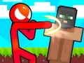 ເກມ Stickman vs Villager: Save the Girl