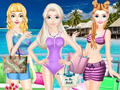 ເກມ Girls Summer Vacation Fashion