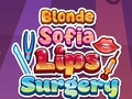 ເກມ Blonde Sofia: Lips Surgery
