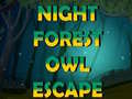 ເກມ Night Forest Owl Escape