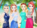 ເກມ School Graduation Beach Party