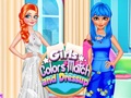 ເກມ Girls Colors Match and Dress up