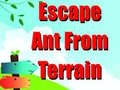 ເກມ Escape Ant From Terrain