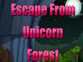 ເກມ Escape From Unicorn Forest