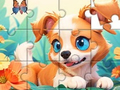 ເກມ Jigsaw Puzzle: Dog And Garden