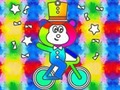 ເກມ Coloring Book: Monkey Rides Unicycle