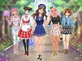 ເກມ High School Anime Dress Up