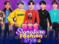 ເກມ BTS Signature Fashion Style