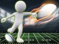 ເກມ Stickman Rugby Run And Kick