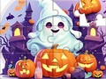 ເກມ Jigsaw Puzzle: Halloween Cute Ghost
