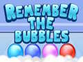 ເກມ Remember the Bubbles