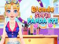 ເກມ Blonde Sofia Panda Eyes