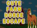 ເກມ Cute Farm Horse Escape