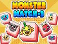 ເກມ Monster Match-3 