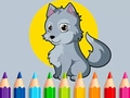 ເກມ Coloring Book: Wolf