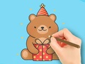 ເກມ Coloring Book: Gift Bear