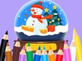 ເກມ Coloring Book: Christmas Crystal Ball