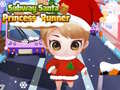 ເກມ Subway Santa Princess Runner