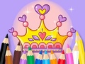 ເກມ Coloring Book: Princess Crown