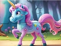 ເກມ Jigsaw Puzzle: Magic Forest Unicorn
