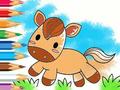 ເກມ Coloring Book: Running Horse