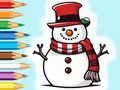 ເກມ Coloring Book: Snowman Family