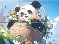 ເກມ Jigsaw Puzzle: Blanket Panda