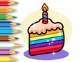 ເກມ Coloring Book: Birthday Cake