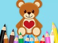 ເກມ Coloring Book: Toy Bear